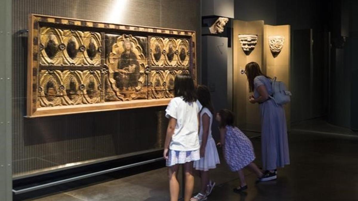 El frontal de altar de Berbegal, una de las joyas del Museu de Lleida que en su momento Aragón reclamó sin éxito.