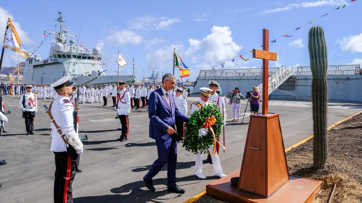 La Armada conmemora en el Arsenal Militar el quinto centenario del regreso de Juan Sebastián Elcano tras dar la primera vuelta al mundo
