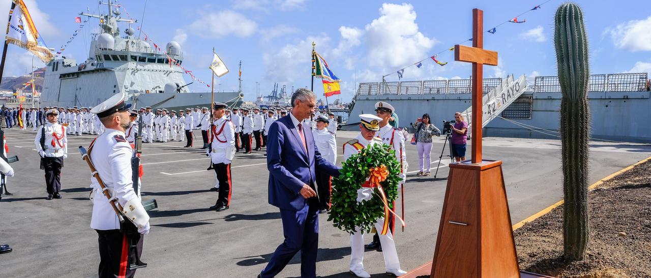 La Armada conmemora en el Arsenal Militar el quinto centenario del regreso de Juan Sebastián Elcano tras dar la primera vuelta al mundo