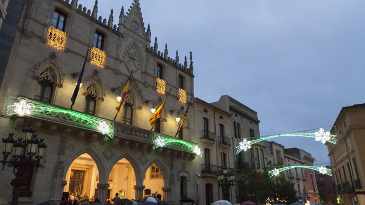 Terrassa inaugura la campaña de Navidad con el tradicional encendido de luces