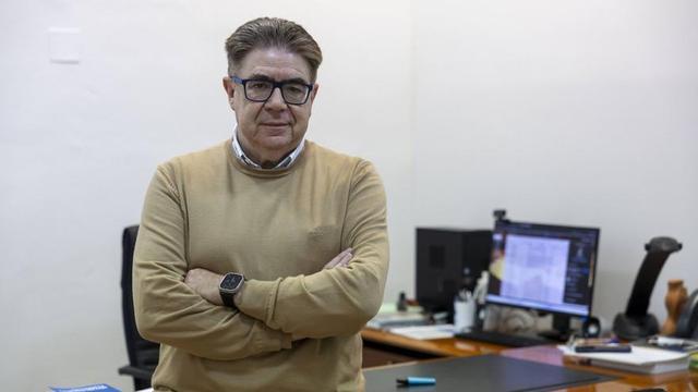 Antoni Bennasar, en su despacho de Sa Riera