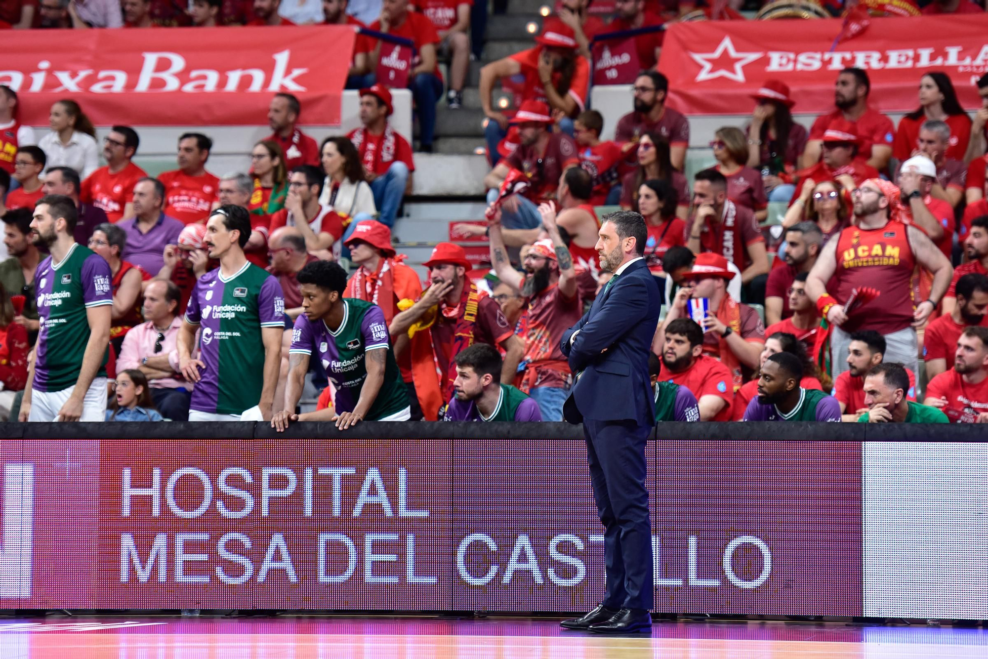 Fotos del tercer partido de semifinales de la Liga Endesa: UCAM Murcia - Unicaja
