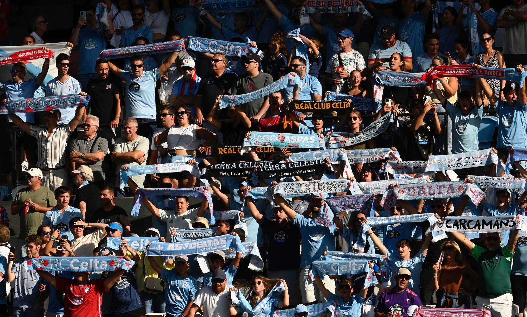 Las mejores fotografías del estreno liguero con victoria del Celta ante el Alavés