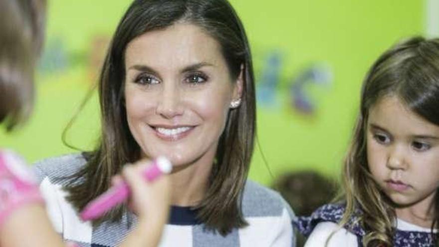 La reina Letizia, 46 años en familia