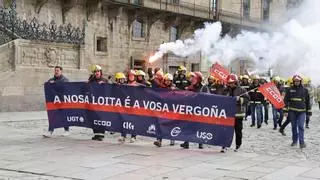 Los bomberos comarcales piden un calendario "concreto y cerrado" de negociaciones para desconvocar la huelga