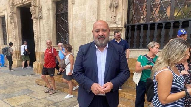 El alcalde de Palma y presidente del PP municipal, Jaime Martínez.