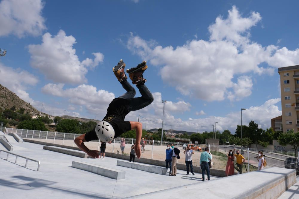 Skate Park de Elda: así es el nuevo parque deportivo