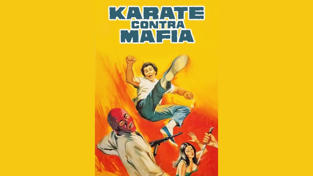 Cartel de 'Karate contra mafia'