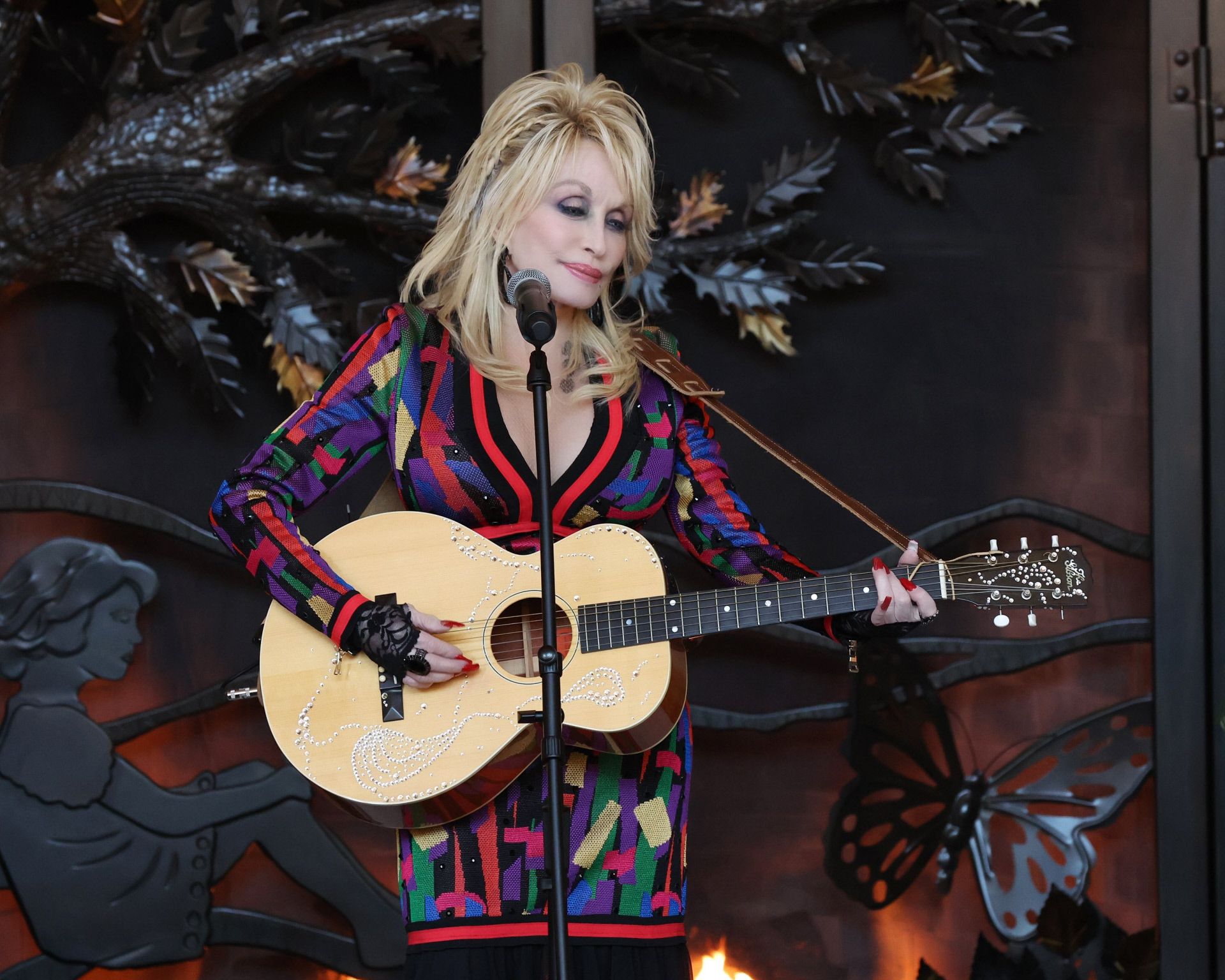 La estrella de la música country, Dolly Parton