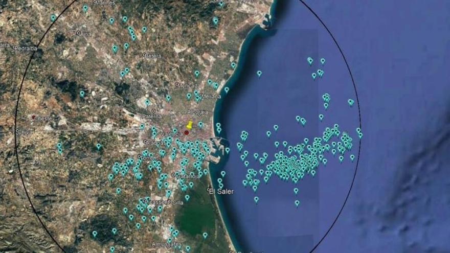 La tempestad deja 1.140 rayos y lluvias de hasta 41 litros por metro cuadrado