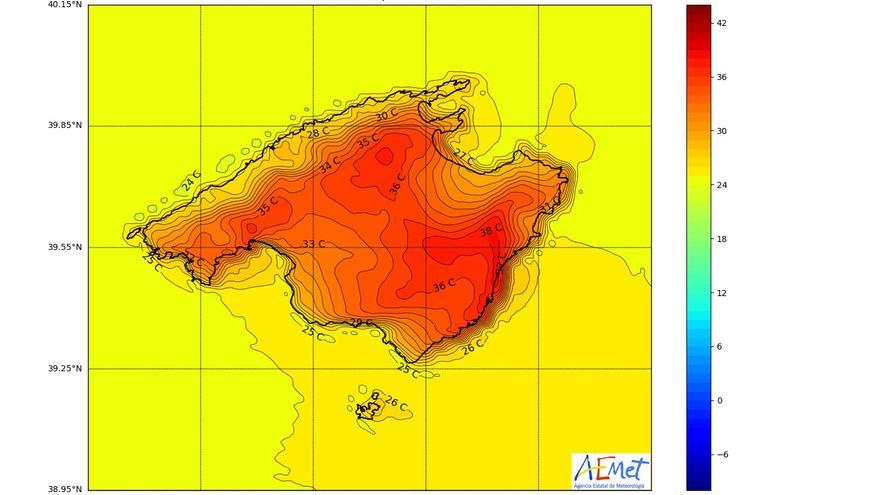 Bis zu 38 Grad erwartet: Die Woche startet auf Mallorca mit Hitzewarnungen