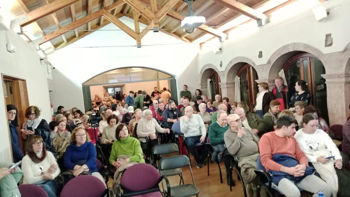 El público que abarrotó la sala.