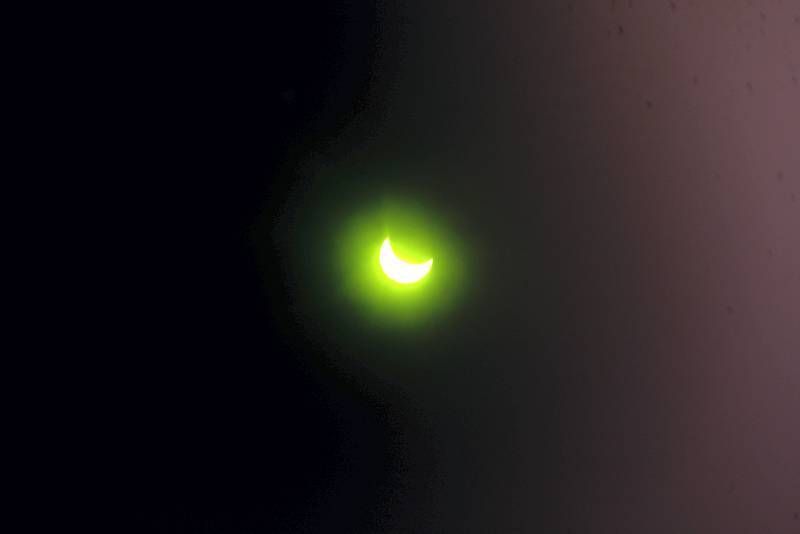 Eclipse solar en Zaragoza