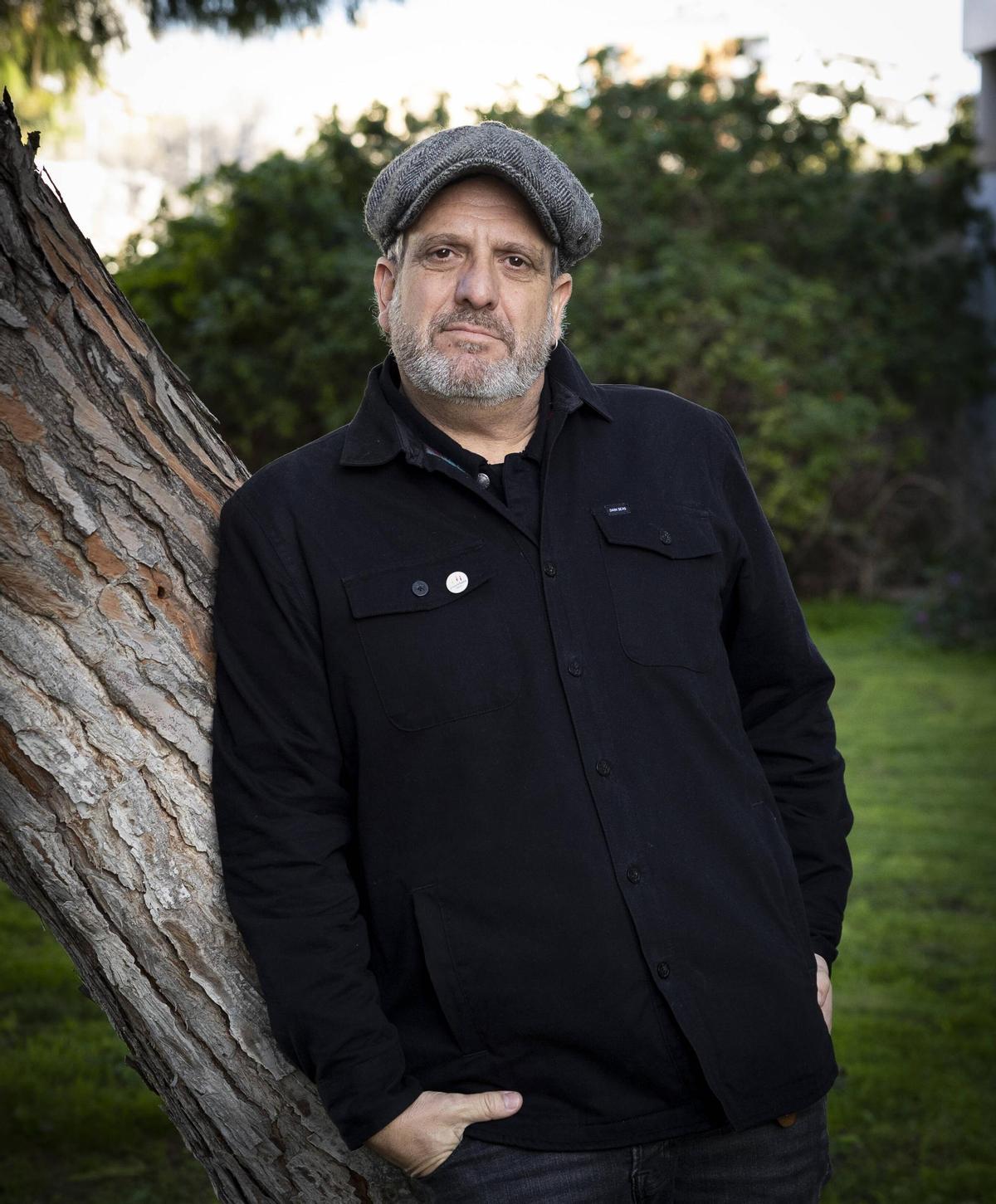 Pep Suasi, en los jardines de Diario de Mallorca