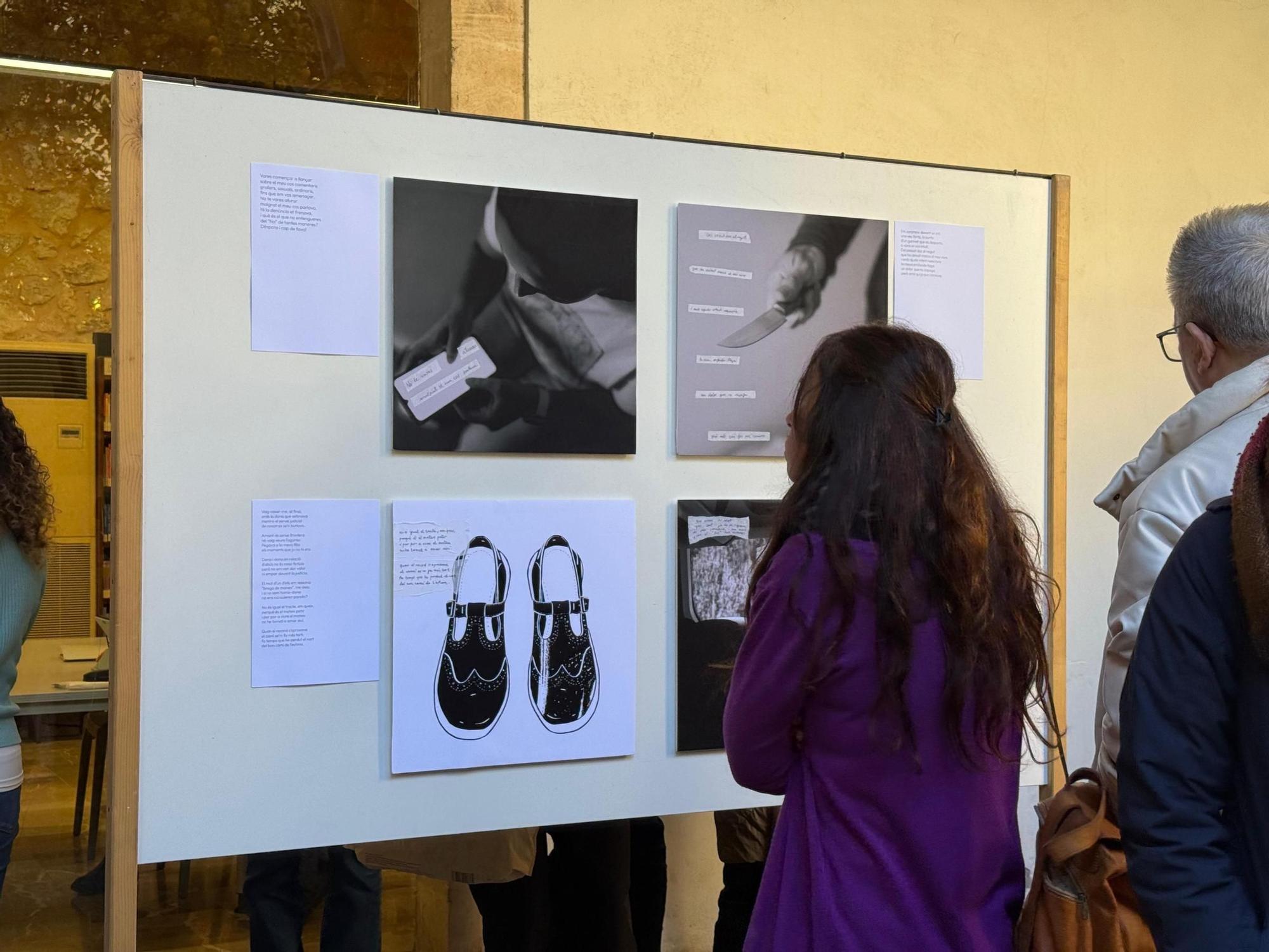 Esta mañana se ha presentado la exposición  '25N, 25 Dones' en Manacor.