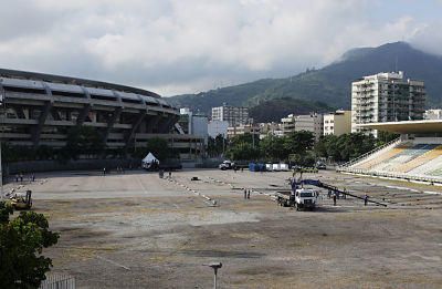 Maracaná - Flamengo cedió el histórico estadio a las autoridades de Río para convertirlo en hospital de campaña.