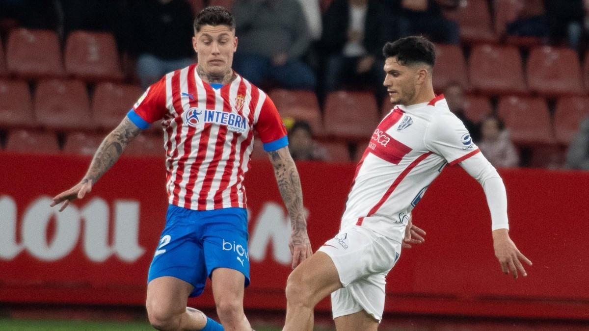 Resumen, goles y highlights del Sporting de Gijón 1 - Huesca de la jornada 27 de LaLiga Smartbank