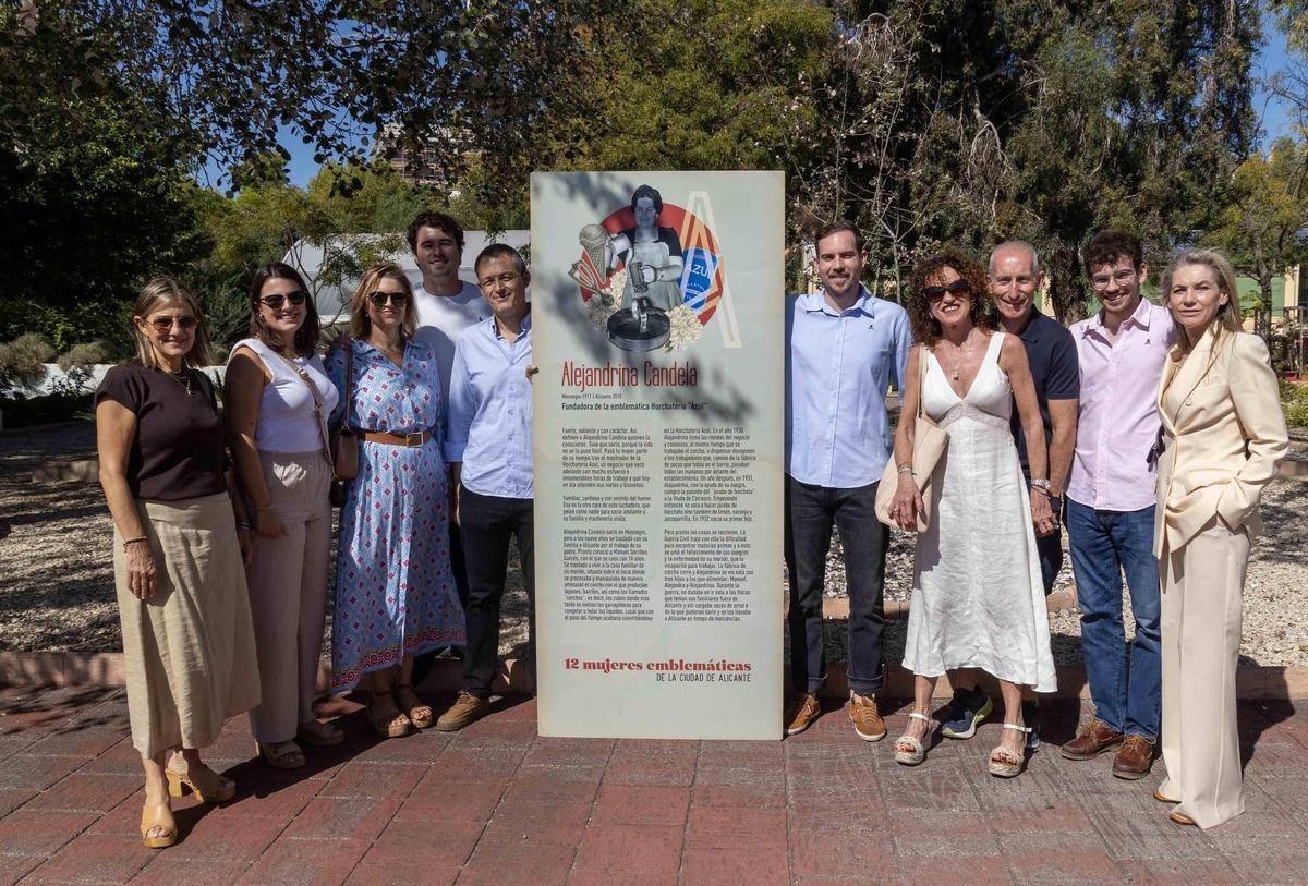 El nuevo centro Impulsalicante ya tiene el nombre de Alejandrina Candela, fundadora de la Horchatería Azul de Alicante El nuevo centro Impulsalicante ya tiene el nombre de Alejandrina Candela, fundadora de la Horchatería Azul de Alicante