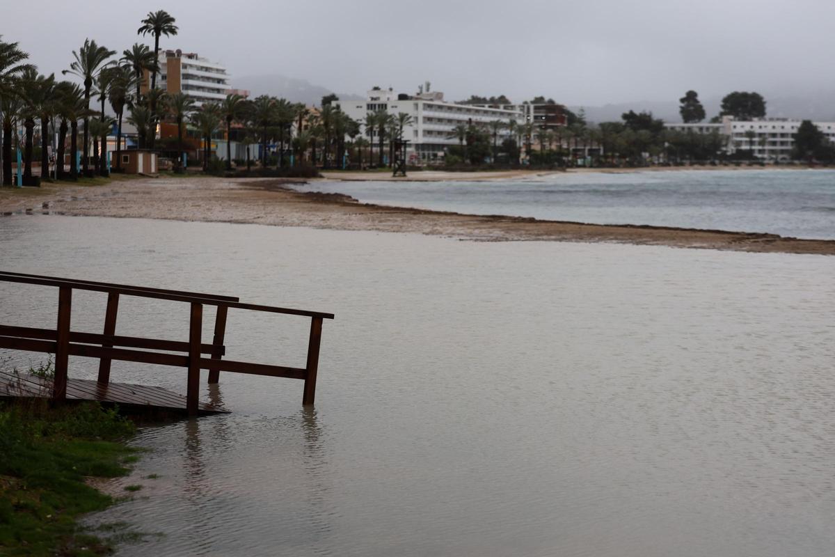 El temporal en Sant Antoni