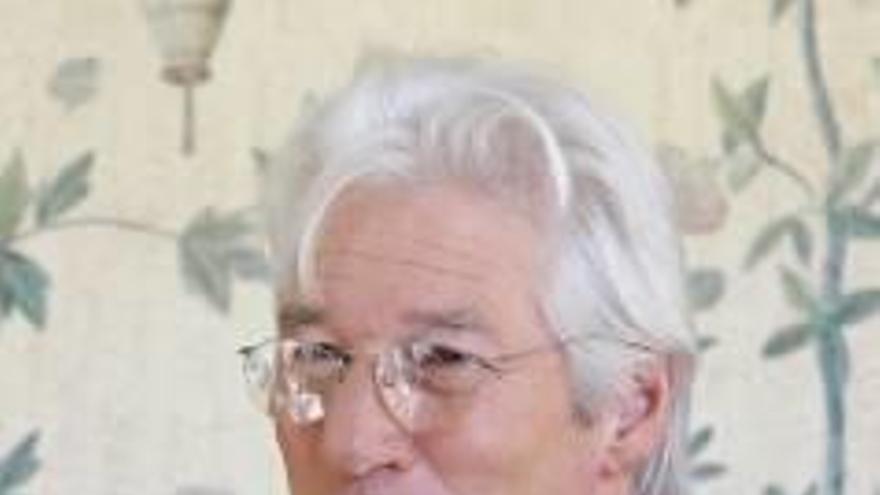 Richard Gere, ayer en Madrid.