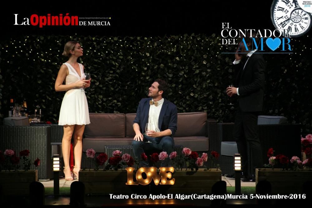 Obra de teatro "El contador del amor" en el Teatro