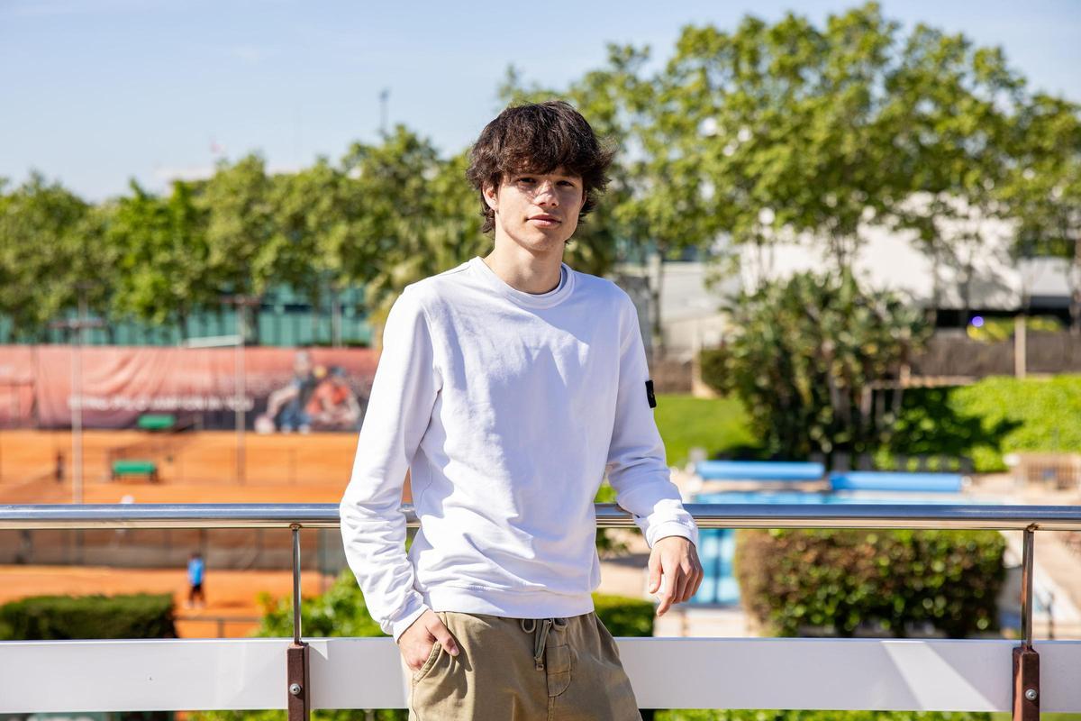 Albert Alsina, un joven de 19 años que compite en atletismo