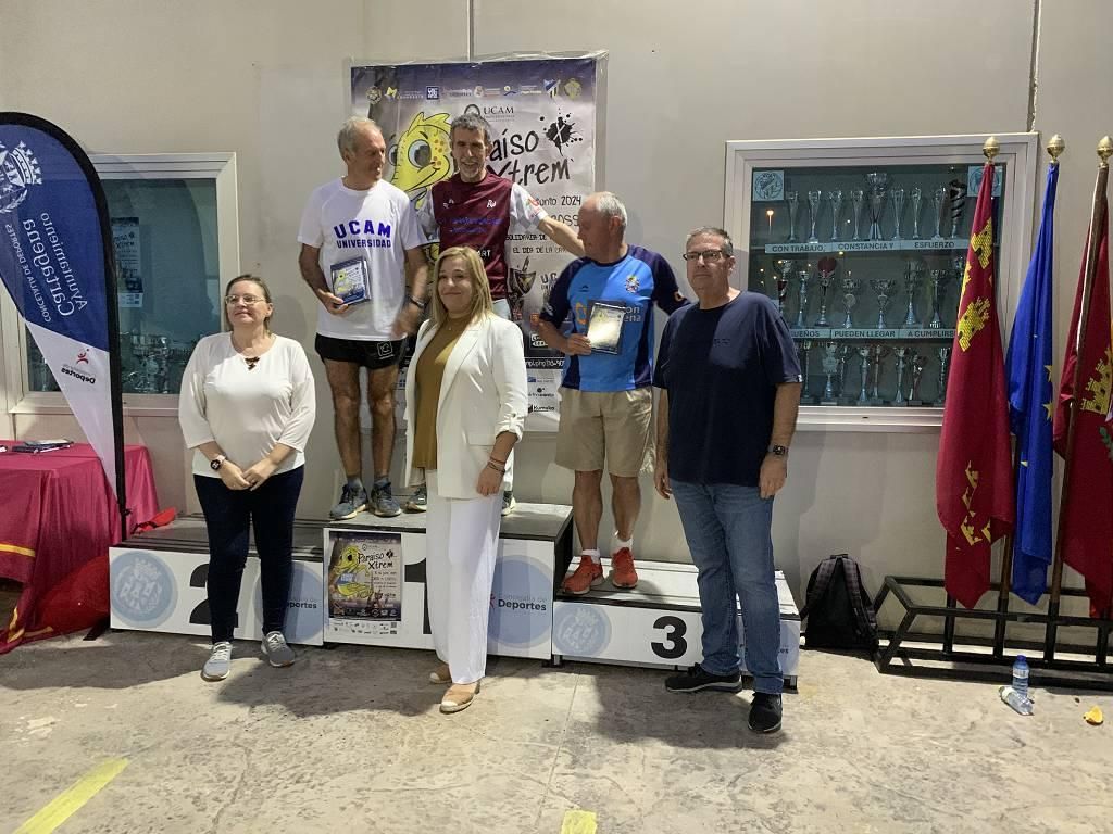 Entrega de premios del Cross Paraíso Xtreme
