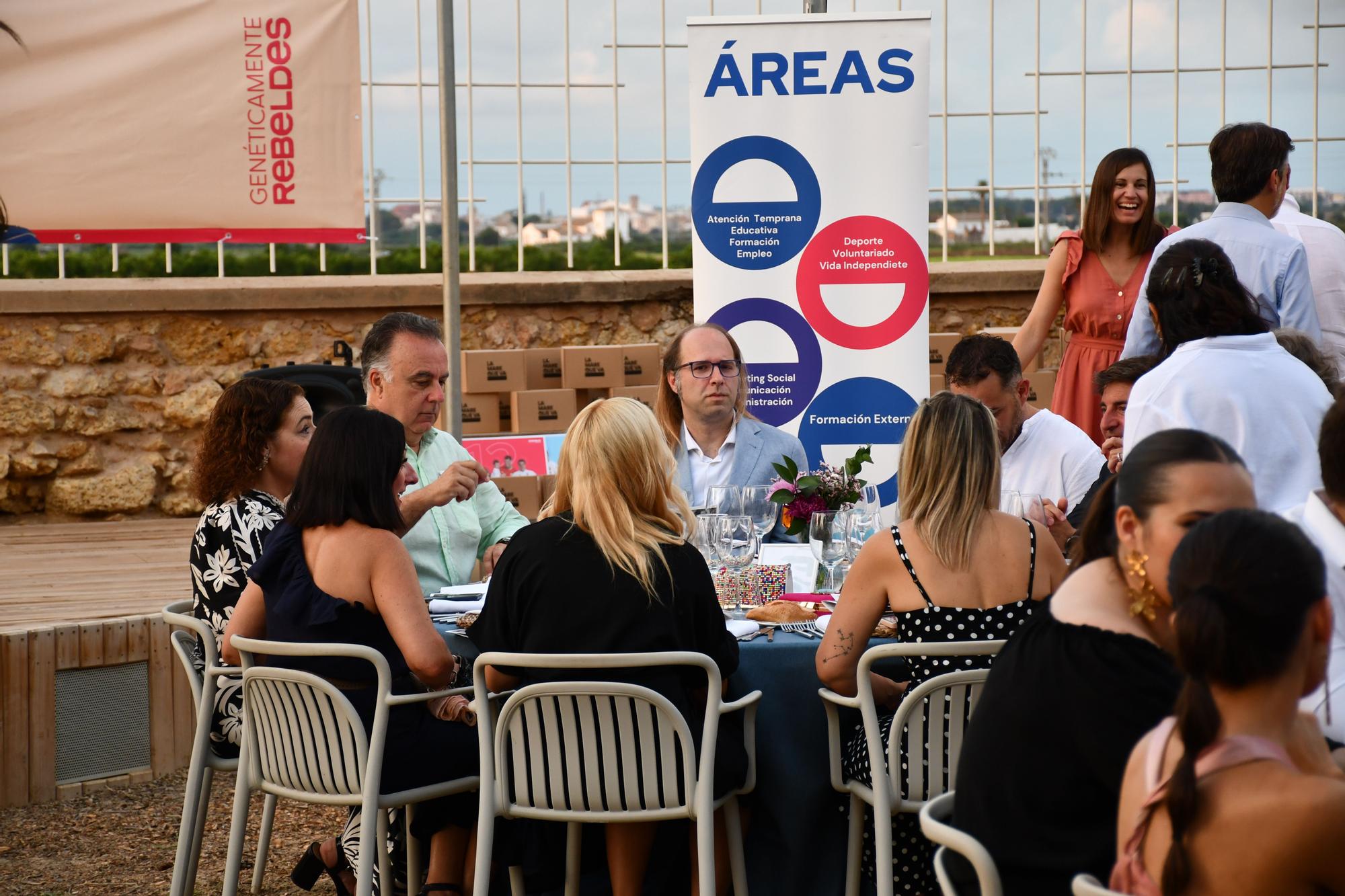 Así fue la cena de Fundación Asindown y Valencia CF