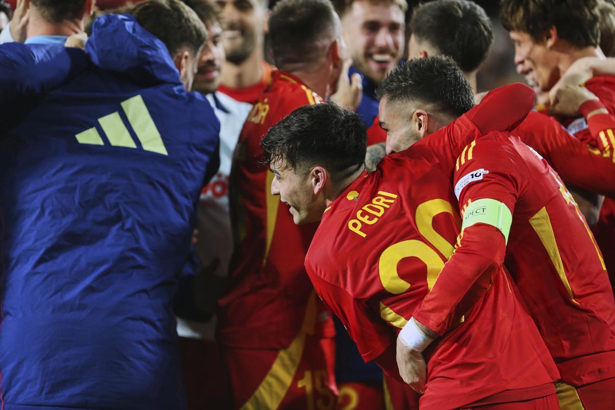 Pedri anotó el penalti decisivo del España - Países Bajos.