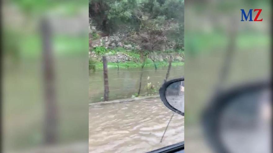 Gewitterregen überflutet Teile von Mallorca