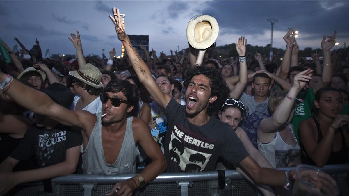 El público del FIB, en una edición anterior.