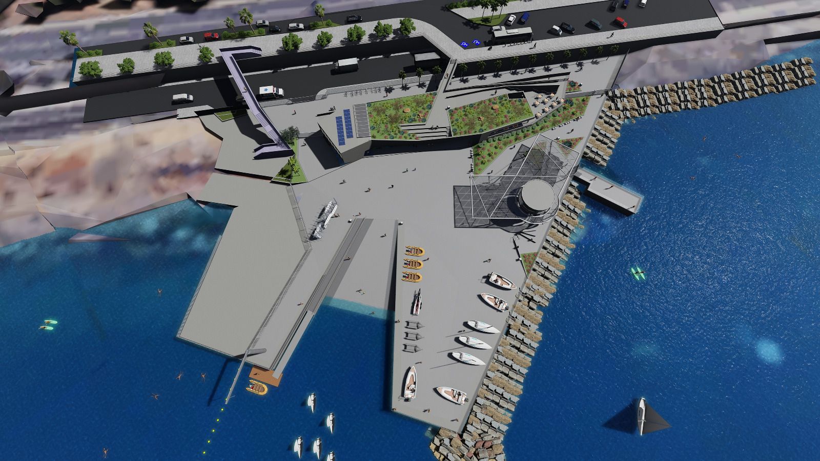 Un nuevo espacio junto al mar en Santa Cruz