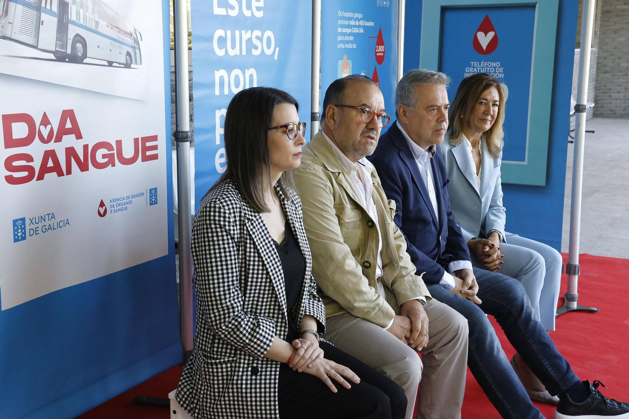 A USC inaugura a nova campaña de doazón de sangue das universidades galegas