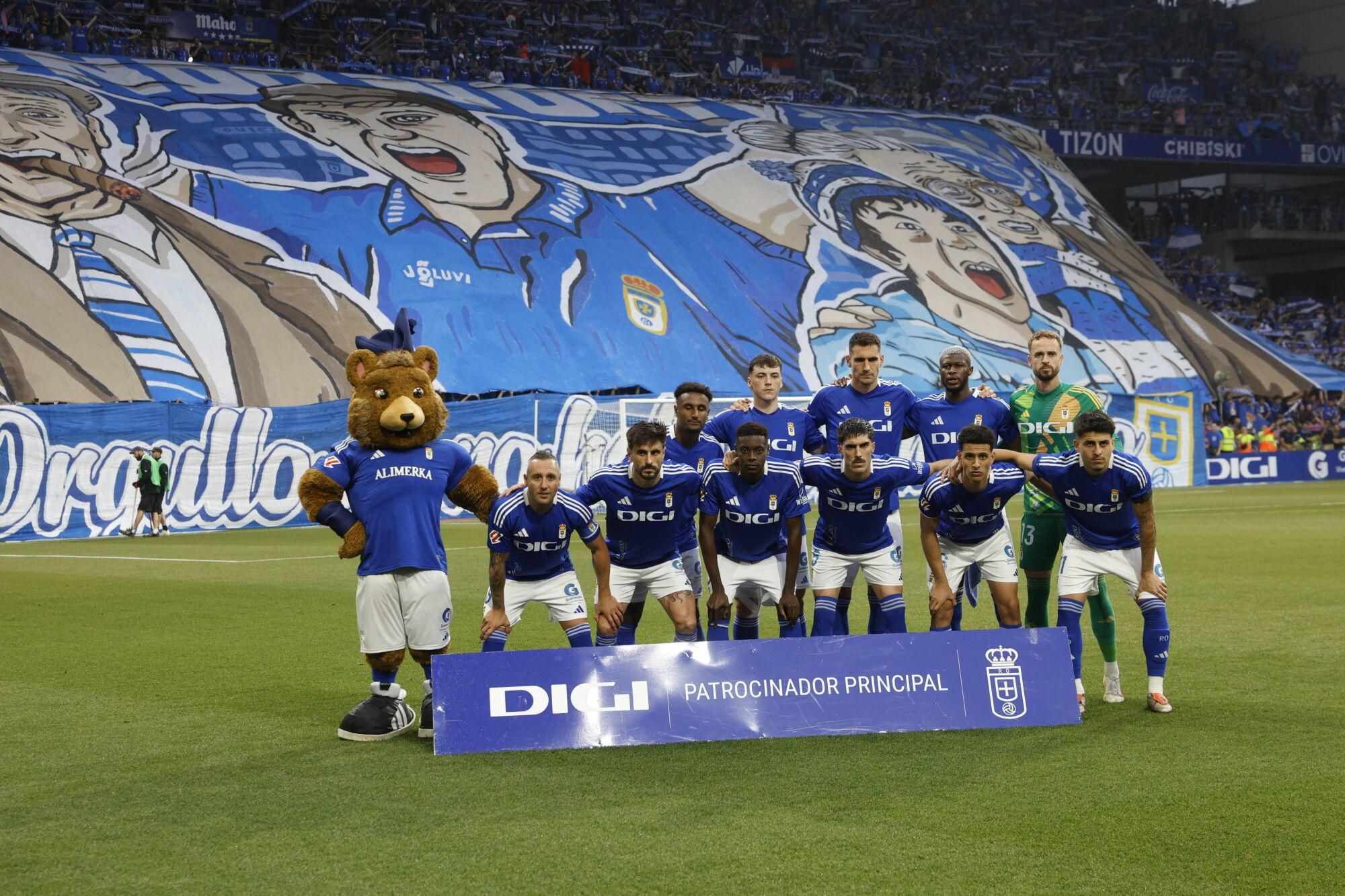 Así se vivió en el Carlos Tartiere la final del play-off entre el Real Oviedo y el Mirandés