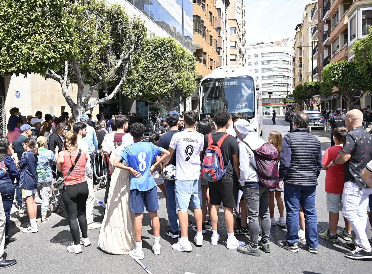 La llegada del Real Madrid a Castelló la temporada pasada para medirse al Villarreal.