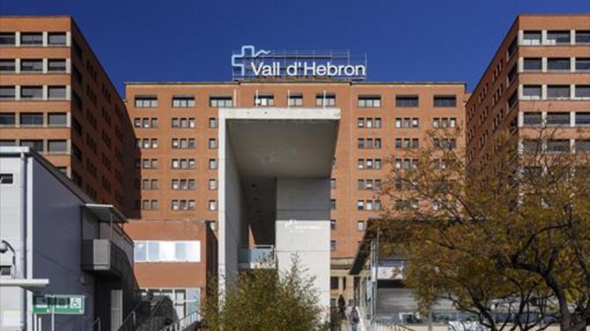 Fachada del Hospital Vall d'Hebron de Barcelona.