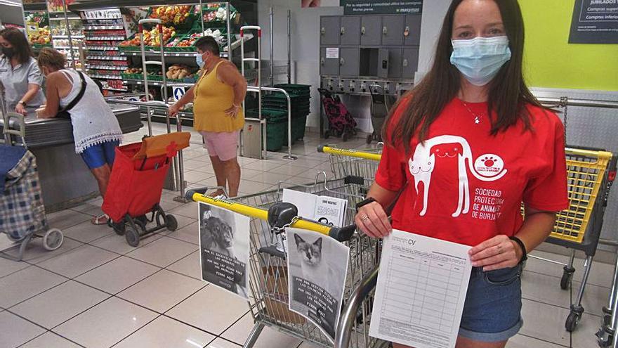 Recogida de firmas por la ley de protección animal. | V. RUIZ SANCHO