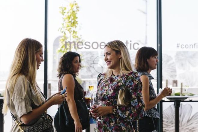 Evento mesoestetic invitadas