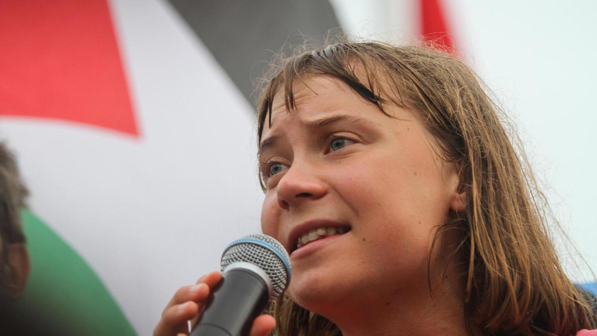 La activista sueca Greta Thunberg