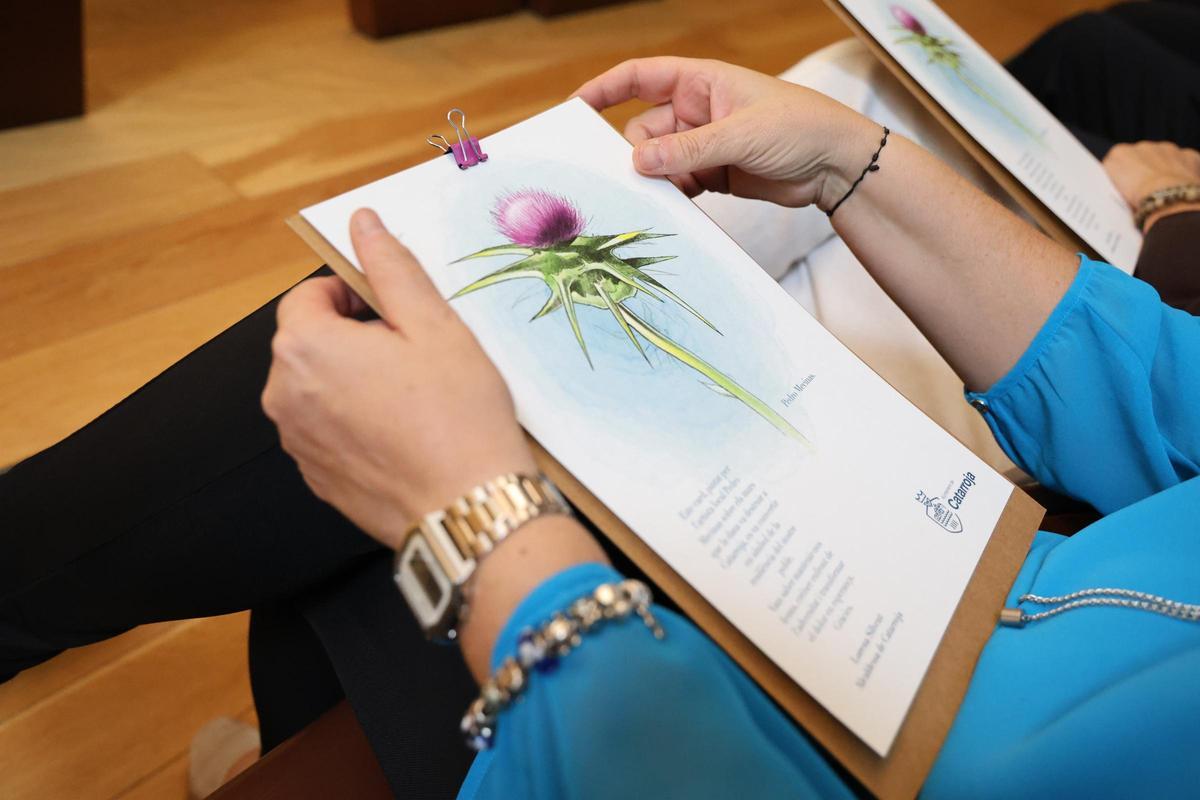 El cardo, símbolo de resistencia en Catarroja.