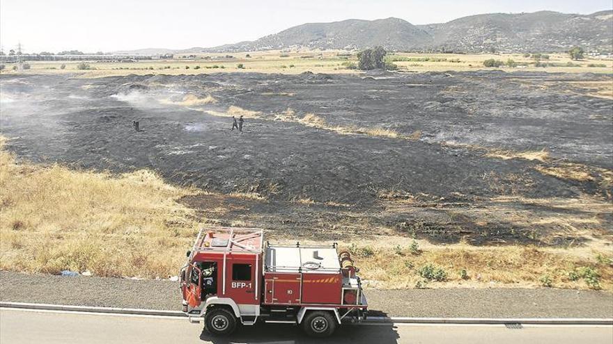 Arden tres hectáreas de pasto en El Higuerón