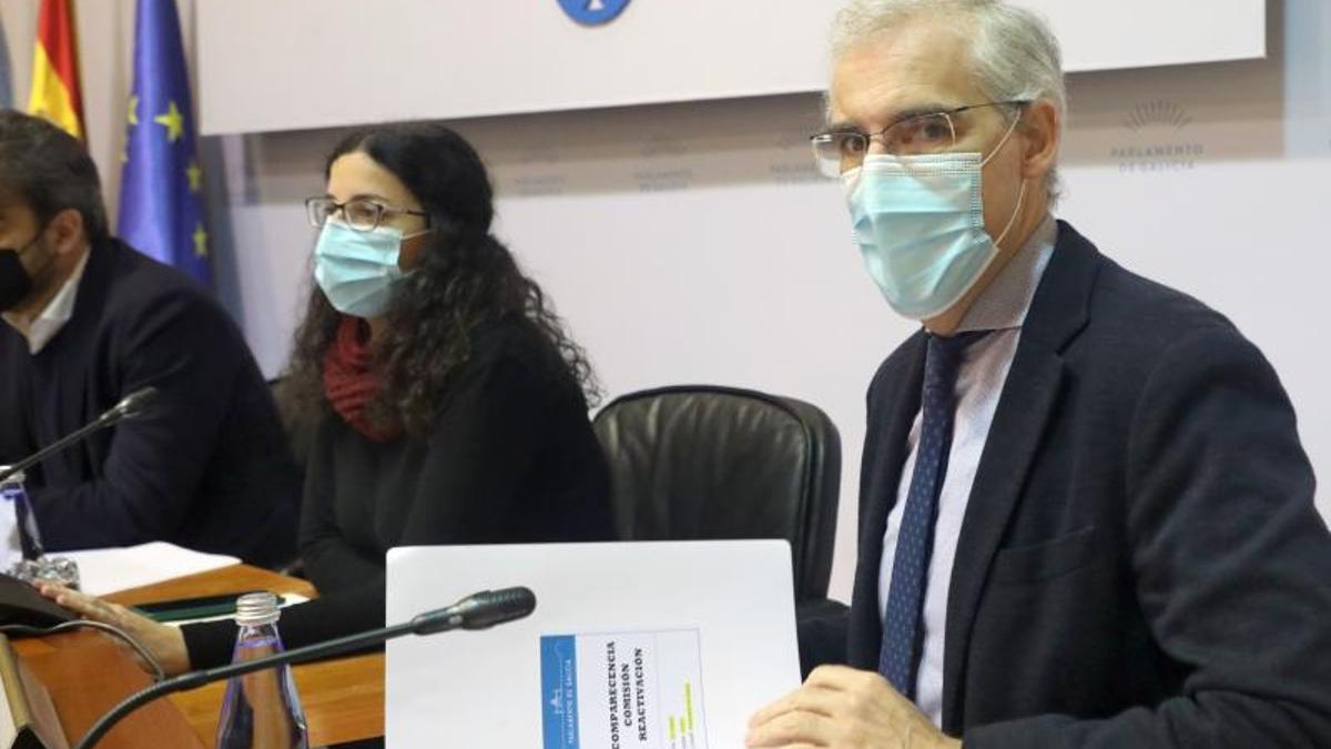 El conselleiro de Economía y vicepresidente segundo de la Xunta, Francisco Conde.