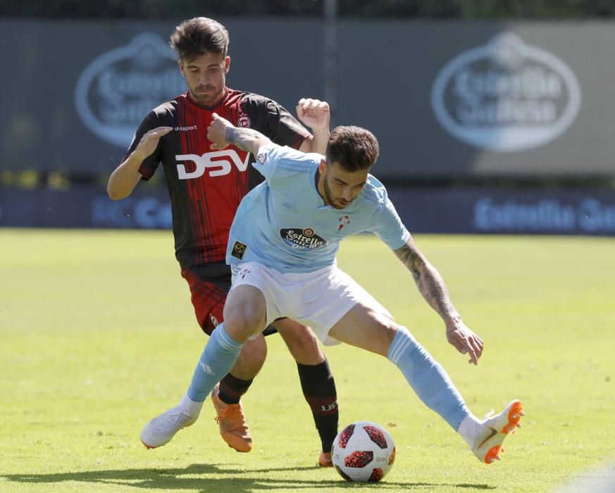 El filial celeste se puso con 2 goles en contra a los 15 min. en Barreiro, pero acabaría remontando con contundencia – A los 20, el marcador era de 2-2.