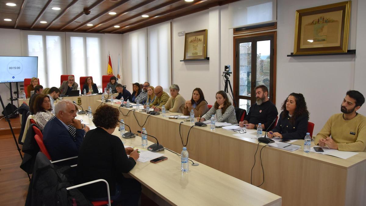 Pleno extraordinario del Concello de Ames convocado para aprobar la cuenta general de 2023