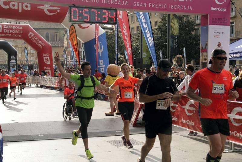 Fotogalería del IX Maratón de Zaragoza