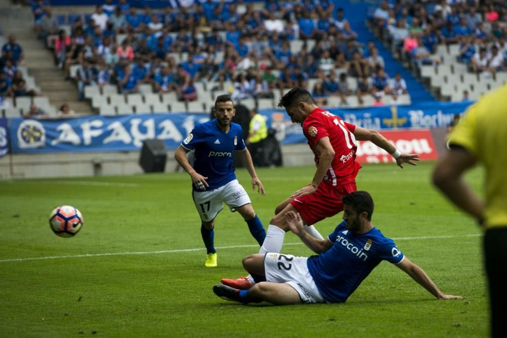 El partido Real Oviedo-UD Almería, en imágenes