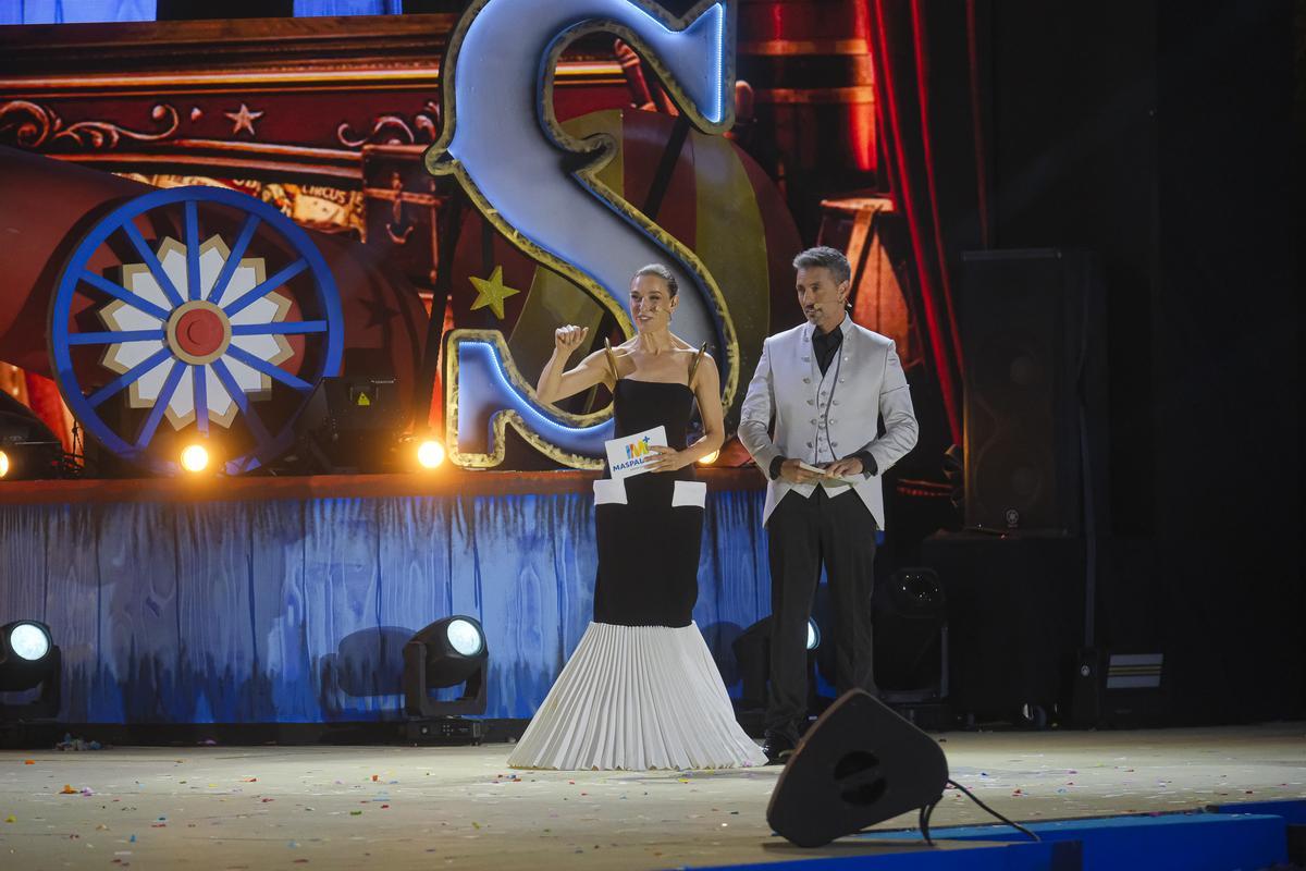 Raquel Sánchez Silva y Miguel Ángel Guerra.