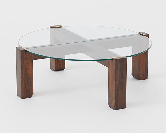 Mesa con tablero de vidrio