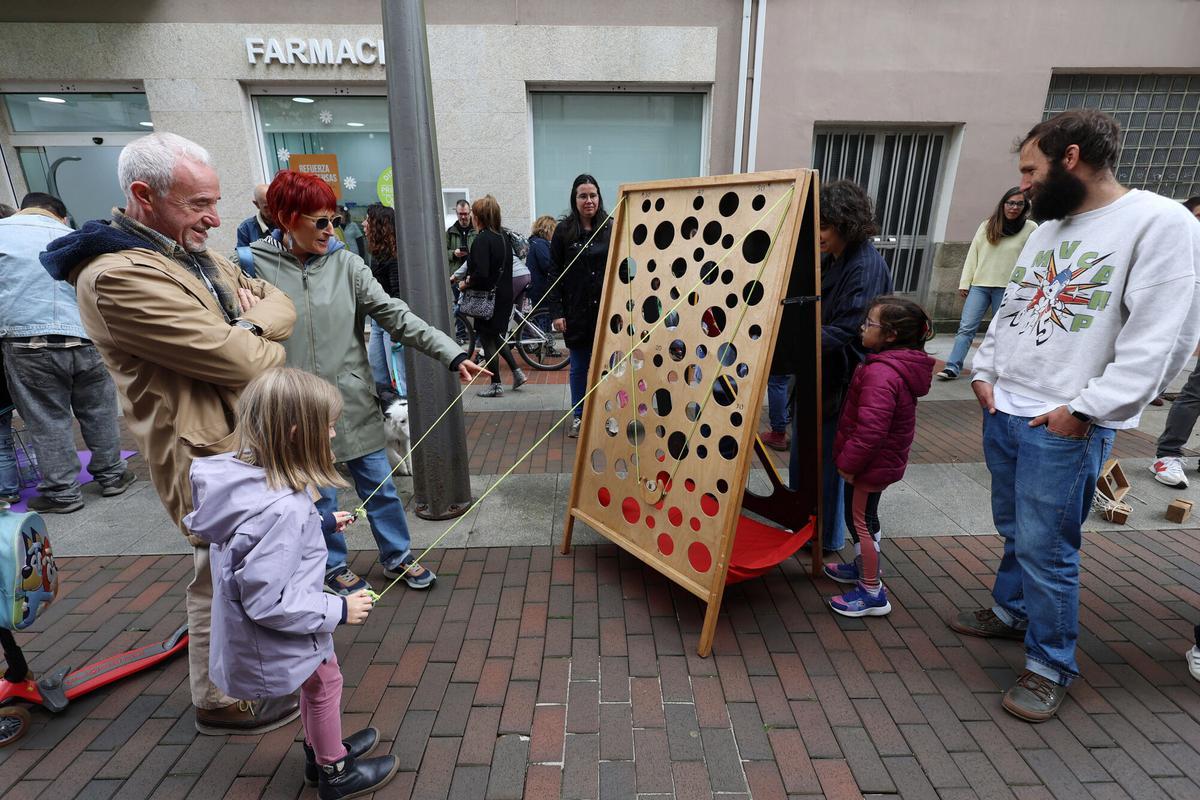 Pontevedra. Actividad organizada por la asociación A Pedreira por el Día das Letras