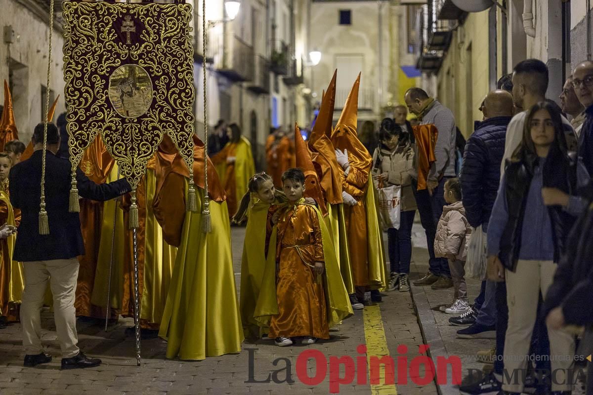 Los niños toman las calles de Caravaca en la procesión de Lunes Santo